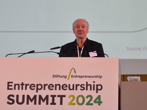 Prof. Günter Faltin auf dem Summit 2024